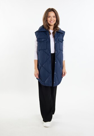 usha WHITE LABEL Bodywarmer 'Pryam' in Blauw