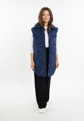 usha WHITE LABEL Vest 'Pryam' in Blue