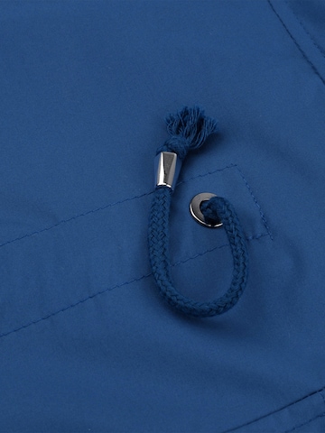YOUTHUP Between-Seasons Coat 'Schwebe' in Blue