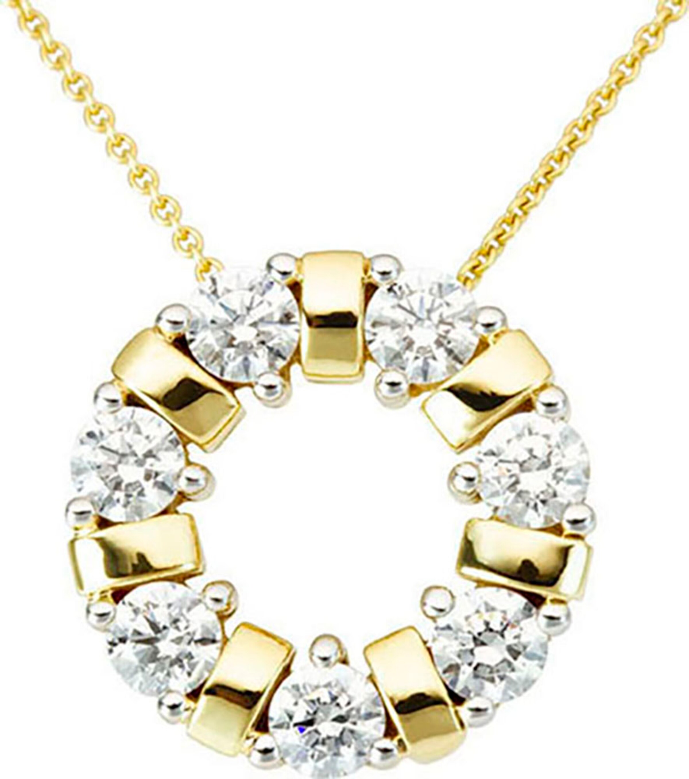 FIRETTI Anhänger in Gold: Vorderseite