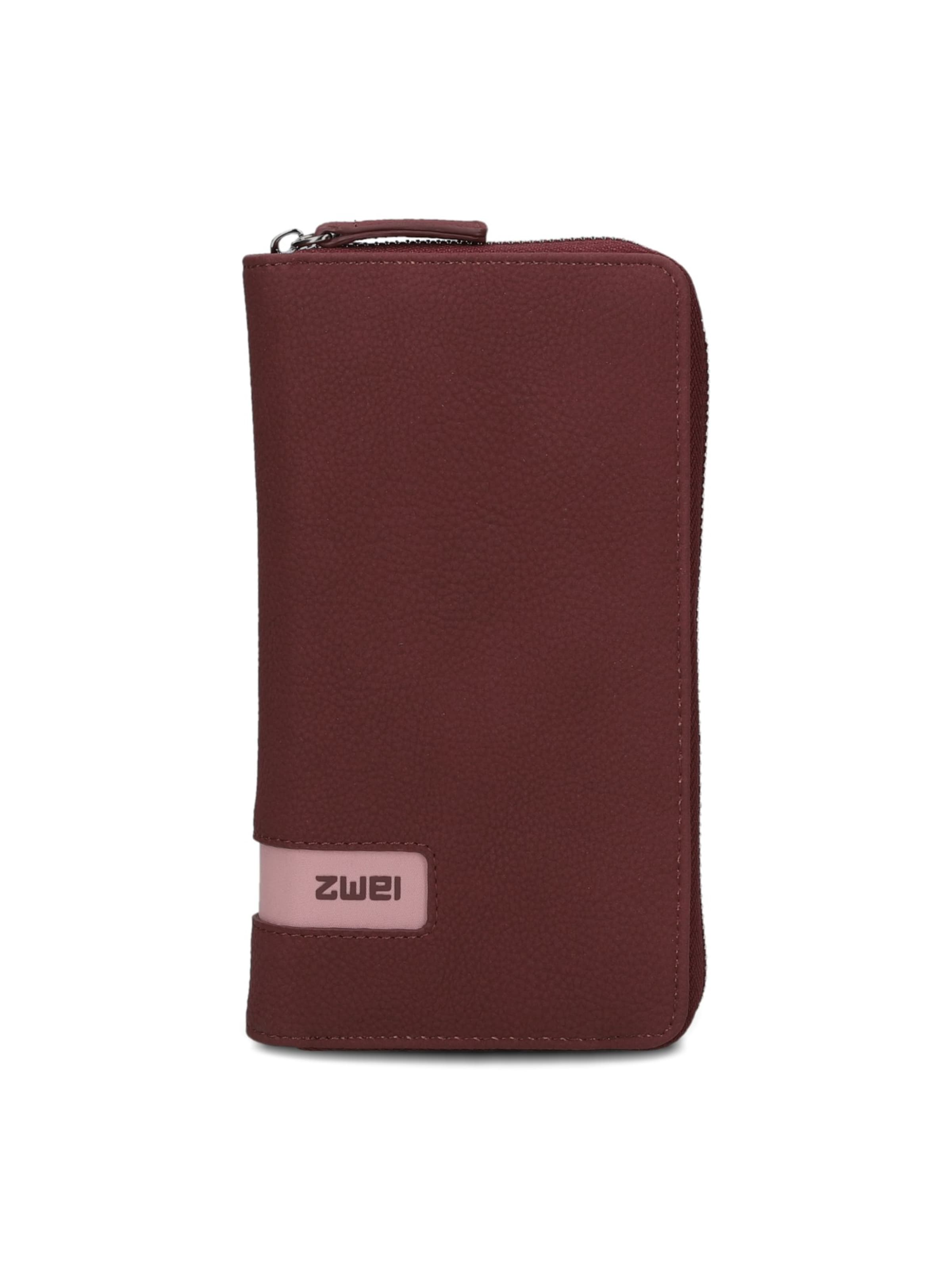 ZWEI Wallet 'MADEMOISELLE.M MW2' in Red: front