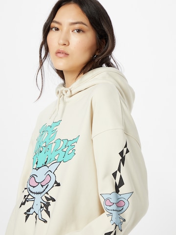 WEEKDAY Sweatshirt 'Alisa' in Wit