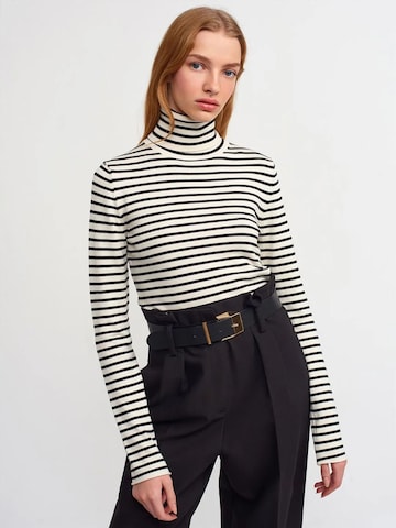 Dilvin Pullover 'Pullover' in Weiß: Vorderseite