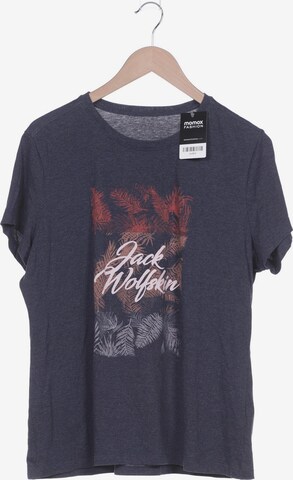 JACK WOLFSKIN T-Shirt XL in Blau: predná strana