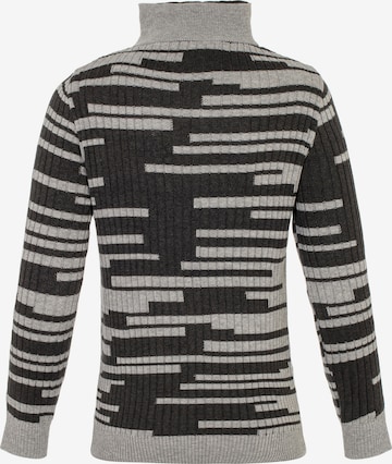 CIPO & BAXX Strickpullover in Grau