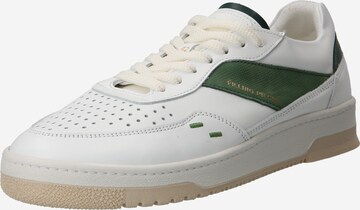 Filling Pieces Platform trainers 'Ace Spin' in Green: front