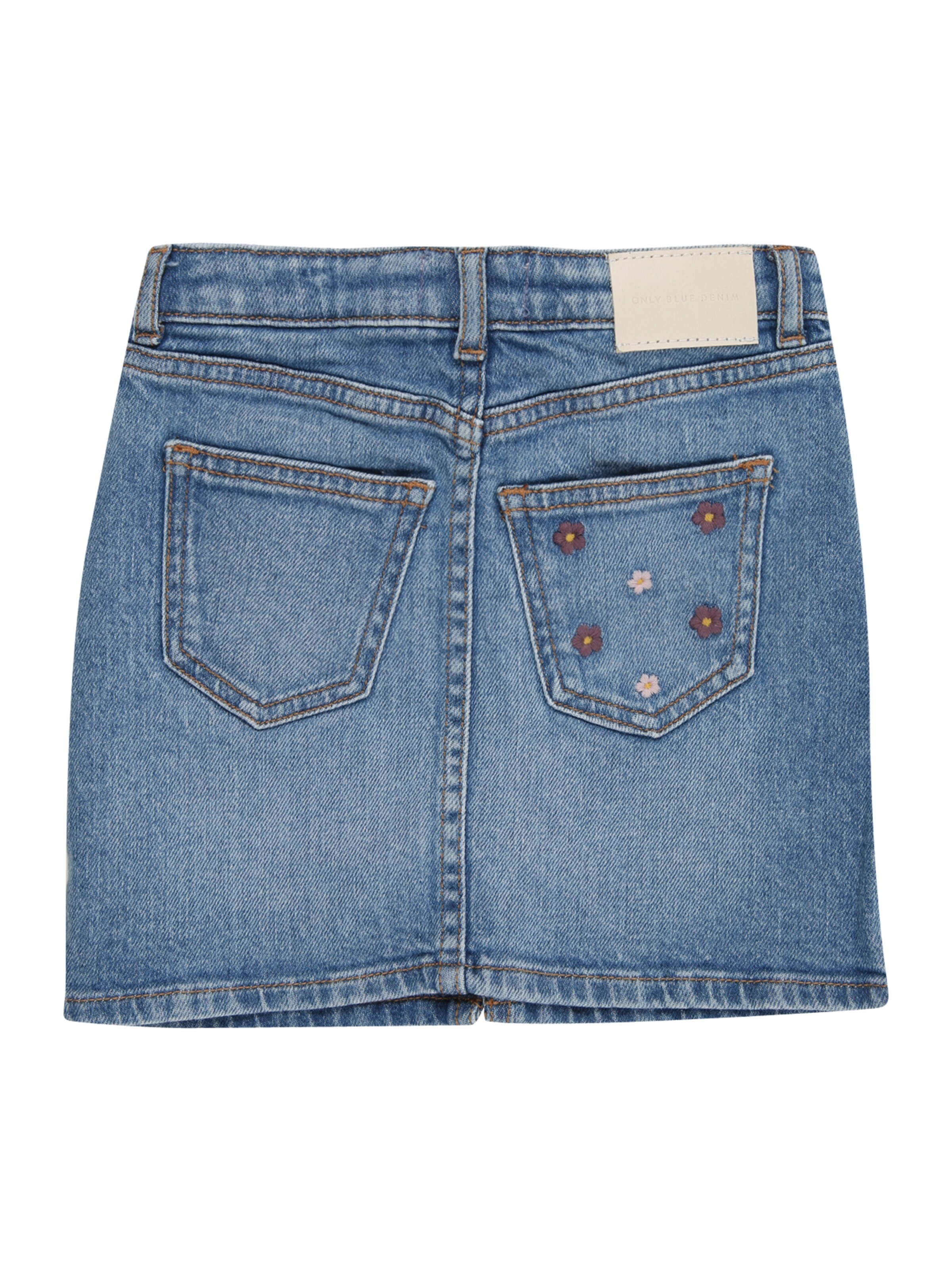 Only Mini Skirt 'Smilla' in Blue: front