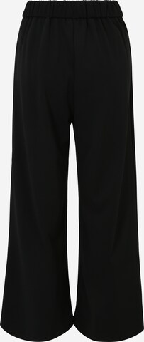 River Island Petite Wide Leg Hose in Schwarz