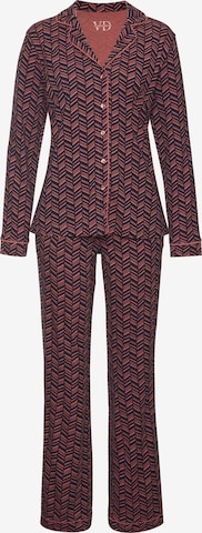 Pyjama 'Dreams' VIVANCE en rouge : devant