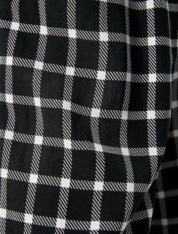 Koton Wide Leg Hose in Schwarz