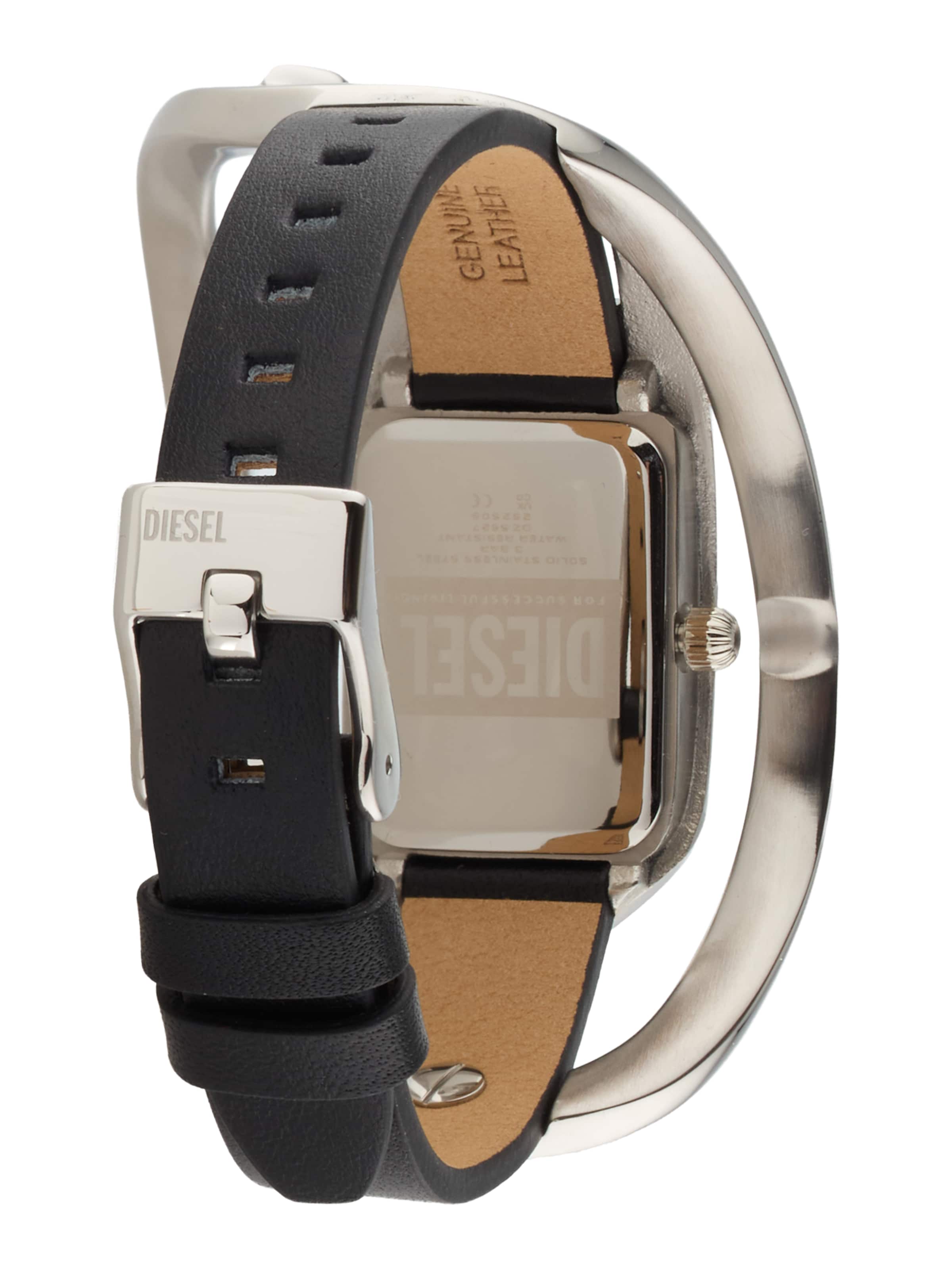 DIESEL Analogové hodinky – stříbrná