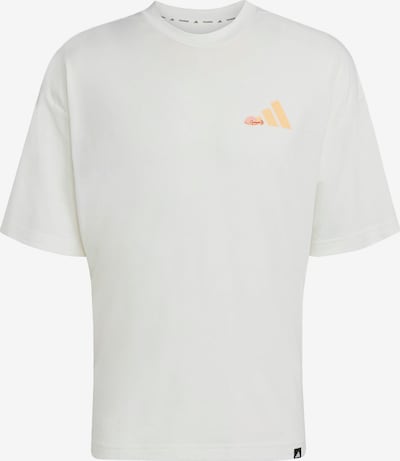 Sportiniai marškinėliai 'GFX Joy Q3' iš ADIDAS PERFORMANCE, spalva – šviesiai geltona / rožinė / raudona / balta, Prekių apžvalga