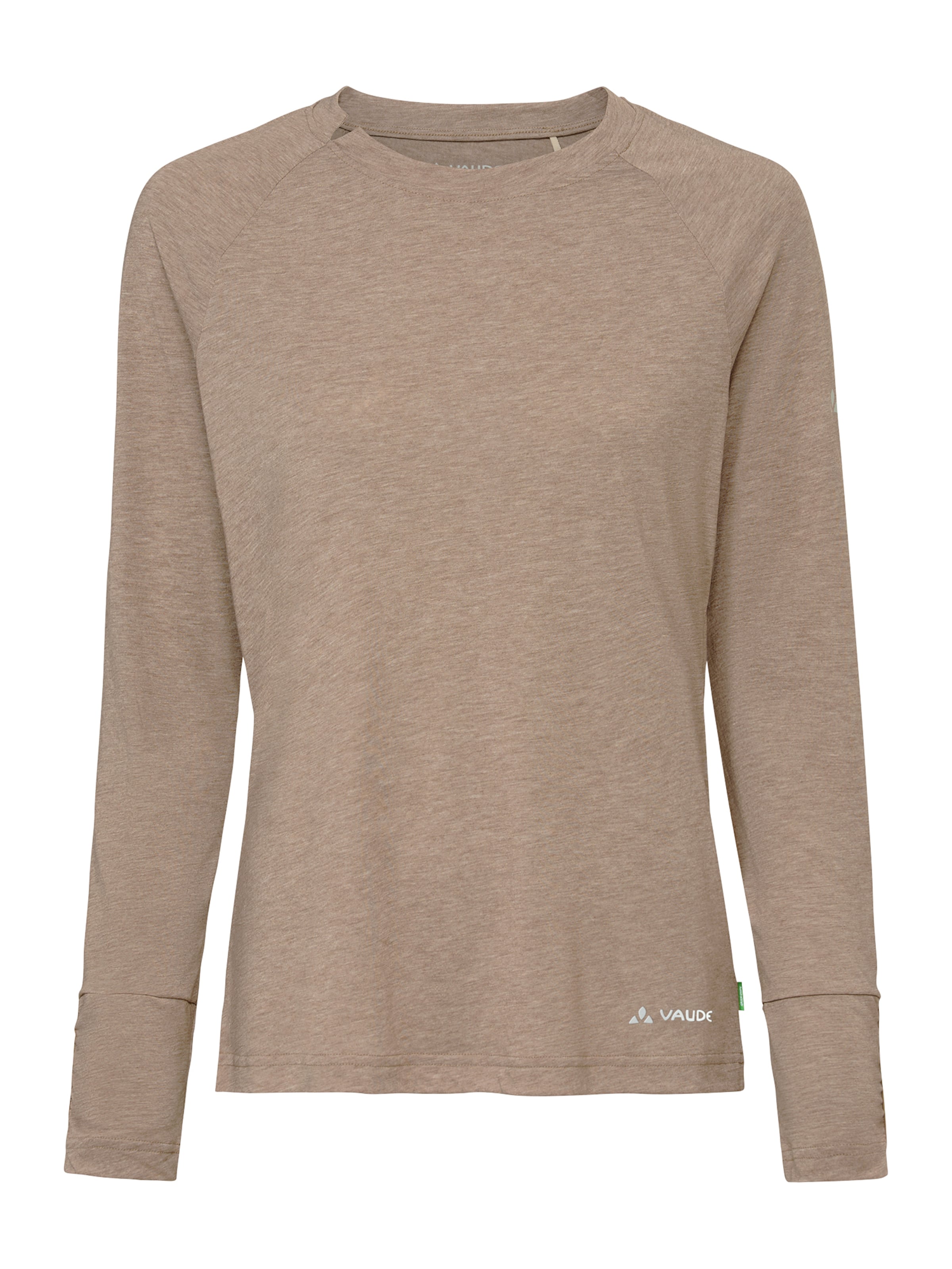 VAUDE Performance Shirt 'Skomer III' in Beige: front