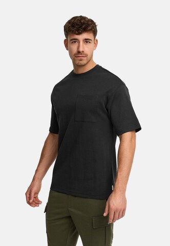 T-Shirt ' Wiwa ' INDICODE JEANS en noir