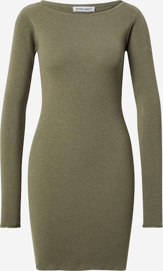 studioselect Neulemekko 'Kasha' värissä khaki, Tuotenäkymä