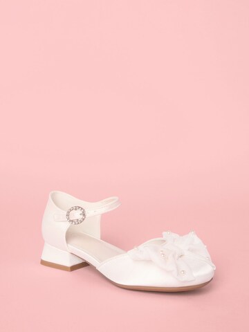 Lipsy Baleriny w kolorze biały