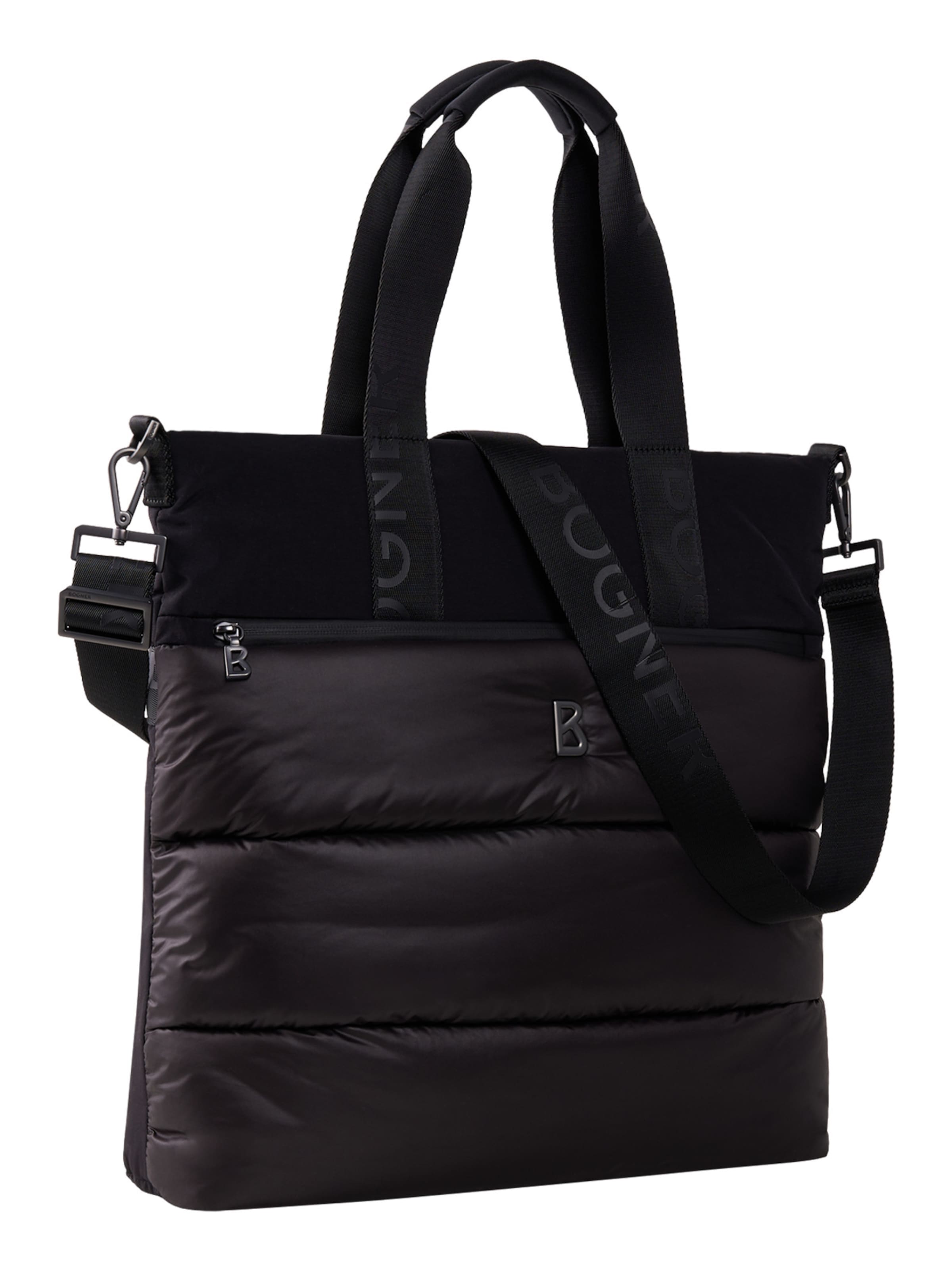 BOGNER Handtasche 'Monarch Mian' in Schwarz