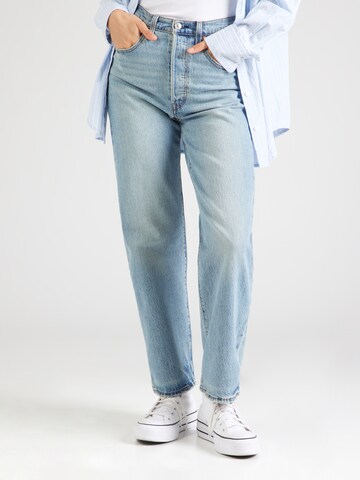 LEVI'S ® Regular Jeans 'Ribcage Straight Ankle Performance Cool' in Blue: front