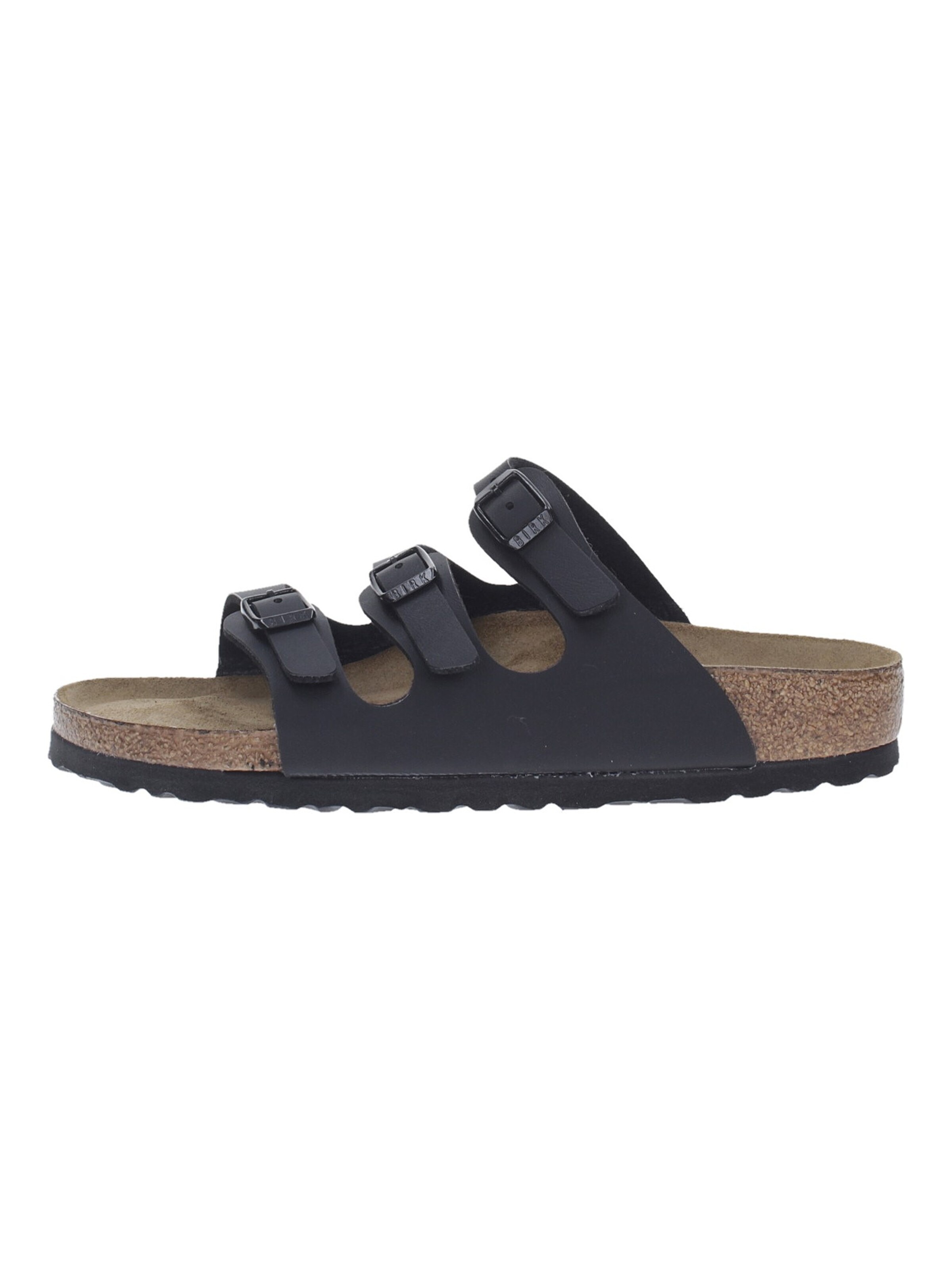 Zoccoletto 'Birkestock Ciabatta Florida 0053013' di BIRKENSTOCK in nero: frontale