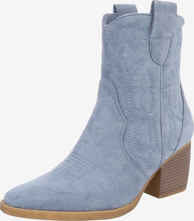 Ital-Design Cowboystiefel in hellblau, Produktansicht