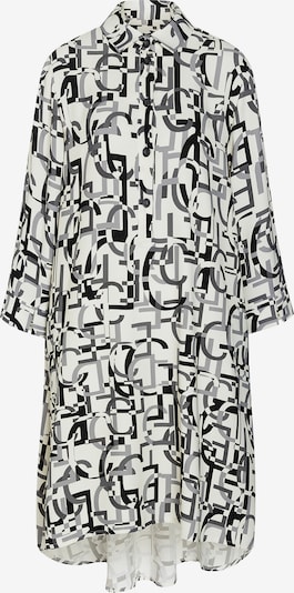 Ana Alcazar Blusenkleid 'Edena' in grau / schwarz / weiß, Produktansicht