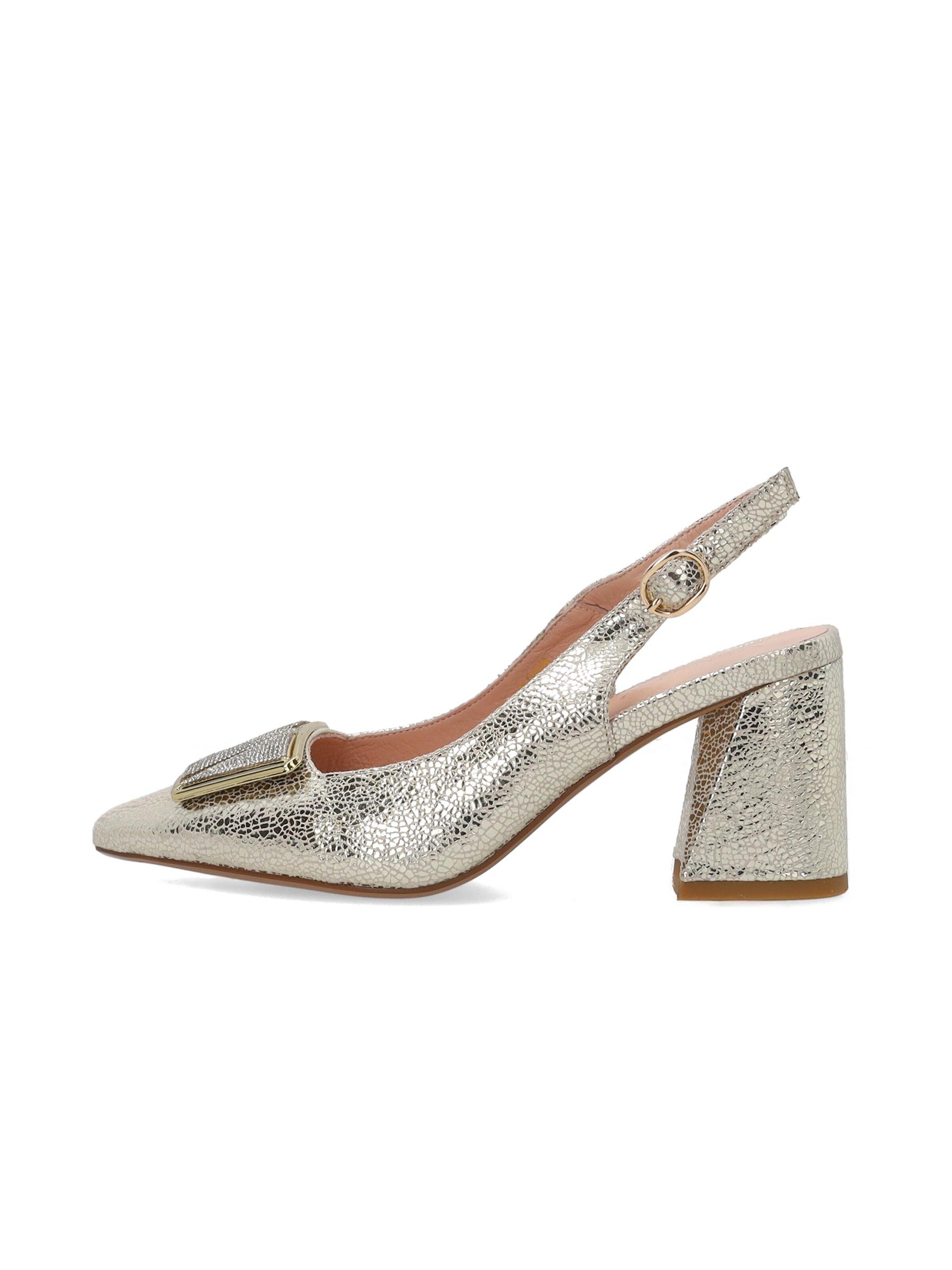 VENEZIA Slingpumps 'Venezia'‌ in Gold: Vorderseite