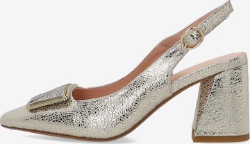 VENEZIA Slingpumps 'Venezia' in Gold: Vorderseite