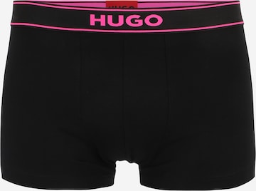 Boxers 'EXCITE' HUGO Red en noir : devant