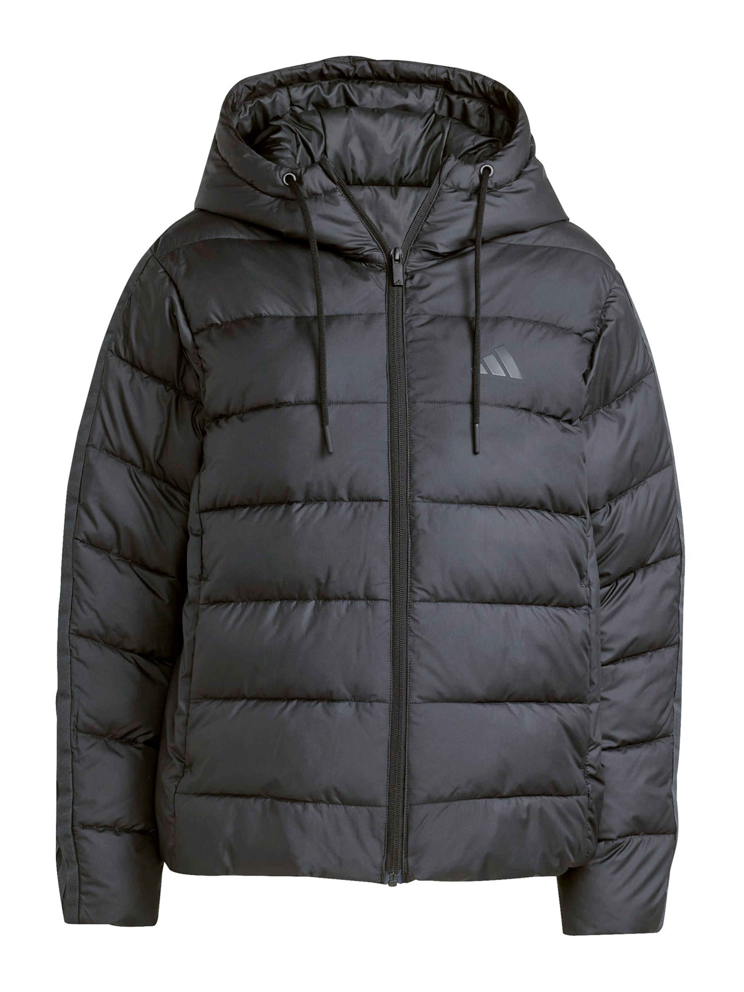 ADIDAS SPORTSWEAR Athletic Jacket 'Essential' in Black: front