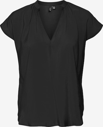 VERO MODA Bluse 'QUEENY' in Schwarz: predná strana