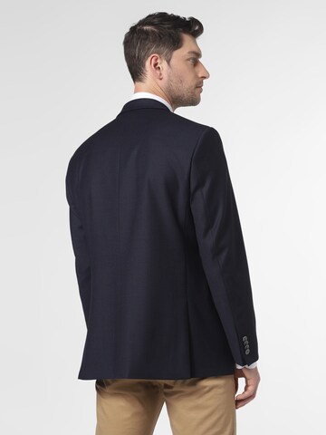 Coupe regular Veste de costume HECHTER PARIS en bleu