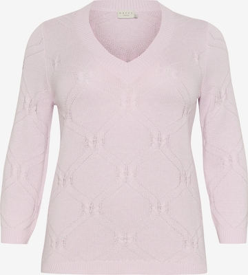 KAFFE CURVE Pullover 'Carlie' i lilla: forside