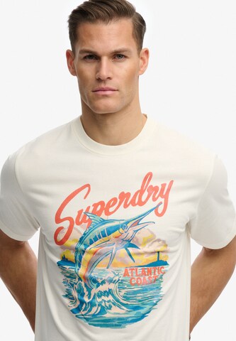 T-Shirt 'Maritime' Superdry & Co en blanc