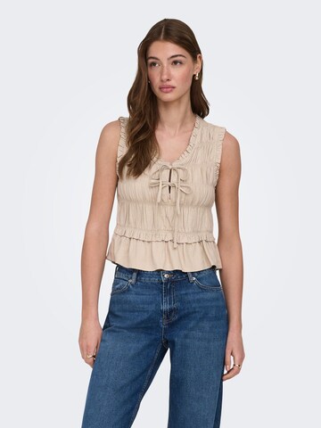 ONLY Bluse 'ONLGoa' i grå: forside