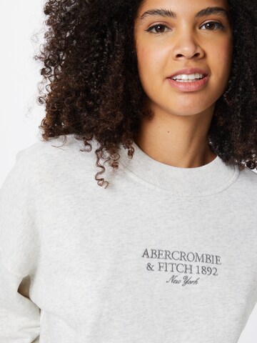 Abercrombie & Fitch Суичър в сиво