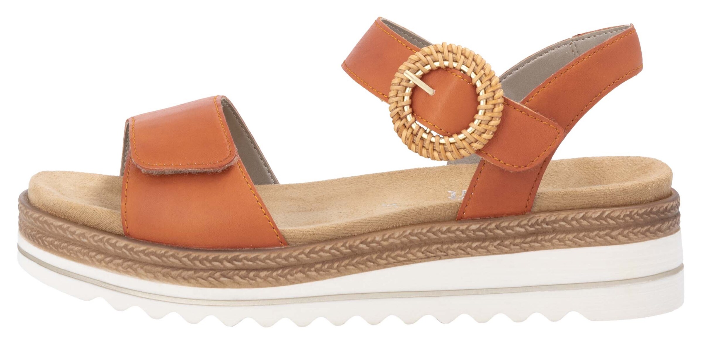 REMONTE Strap Sandals in Orange