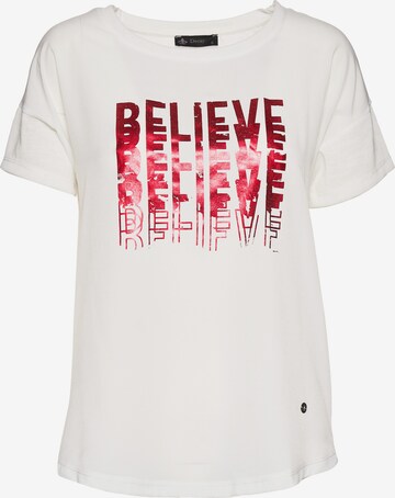 Decay Shirt 'Believe' in White: front