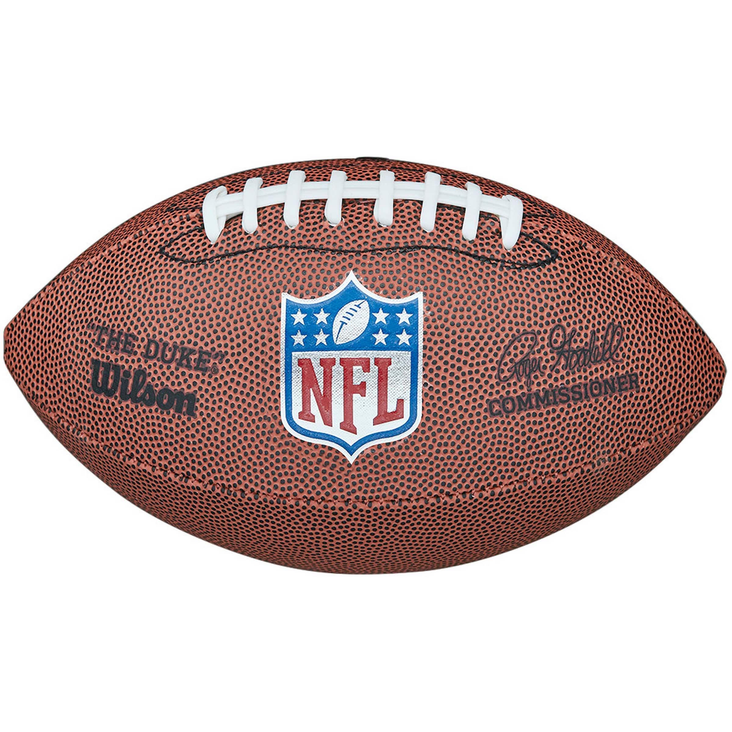 WILSON Ball 'NFL MINI REPLICA' in Braun: Vorderseite
