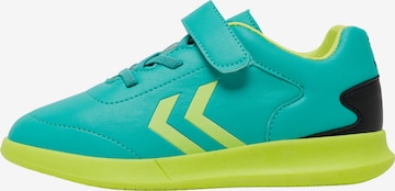 Hummel Athletic Shoes in Green: front