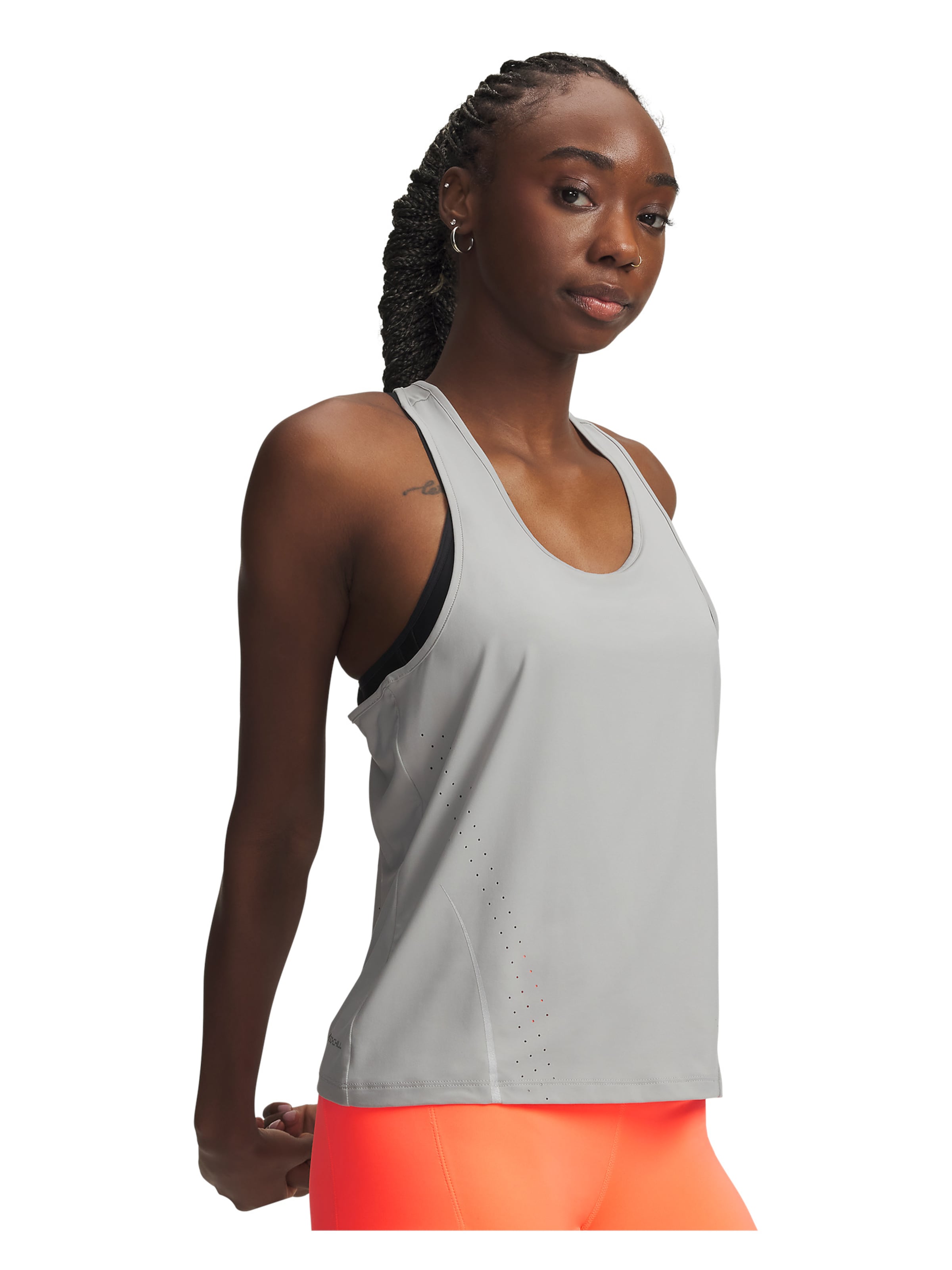 UNDER ARMOUR Top ' Velociti  ' in Grey: front