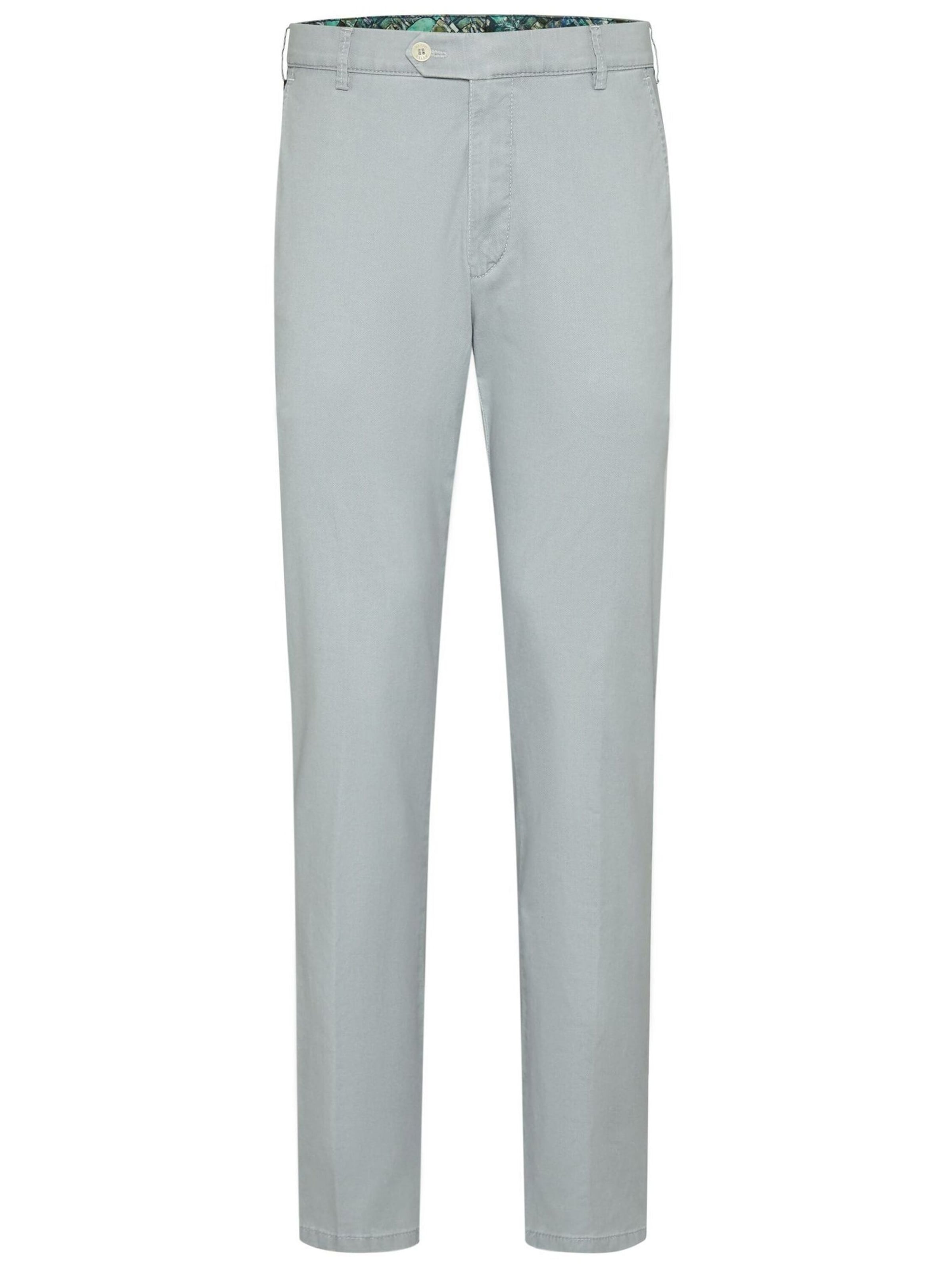 Meyer Hosen Slim fit Chino Pants 'Tokyo' in Grey: front