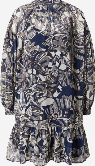 Esprit Collection Skjortklänning i marinblå / mörkgrå / vit, Produktvy