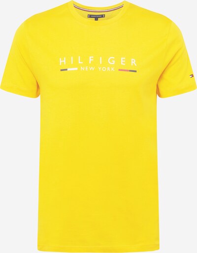 Marškinėliai iš TOMMY HILFIGER, spalva – tamsiai mėlyna jūros spalva / geltona / raudona / balta, Prekių apžvalga