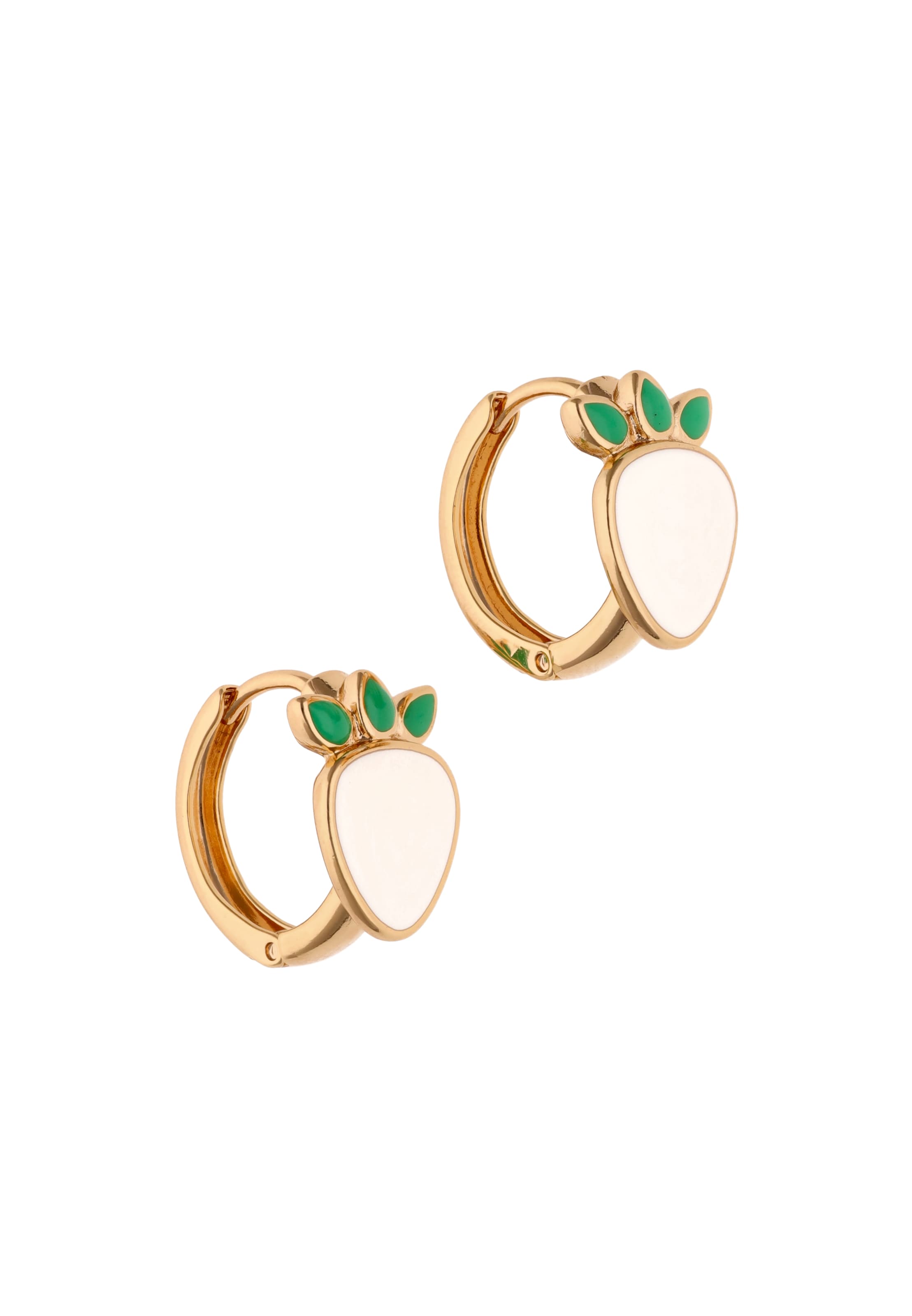 MYMO - Pendientes en oro: frente