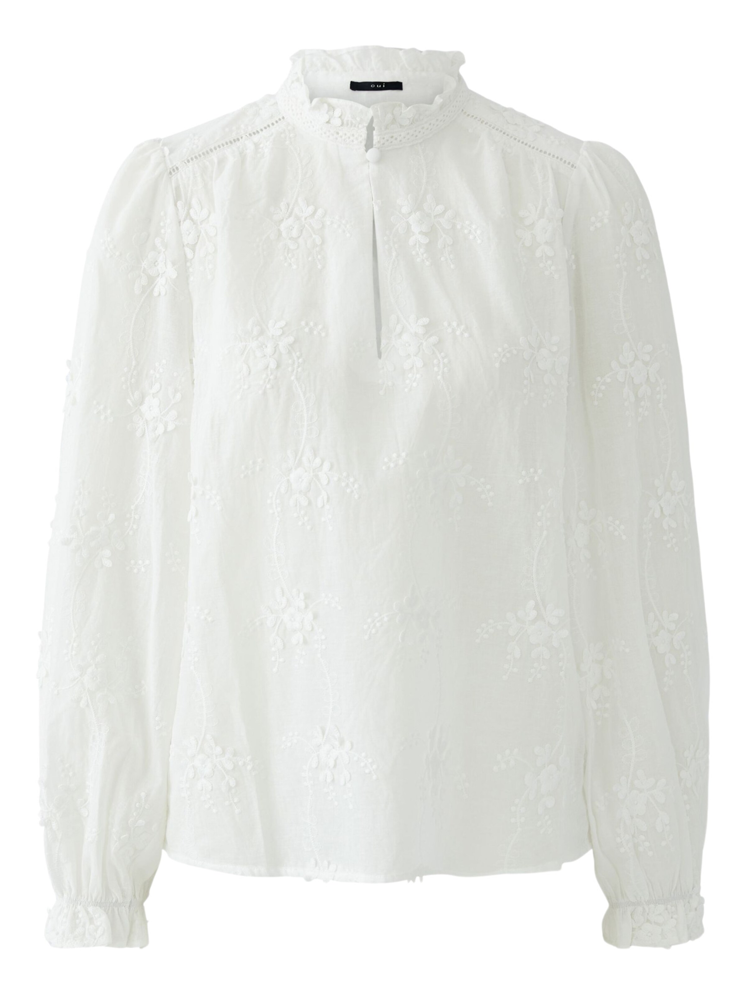 OUI Bluse in Weiß: Vorderseite