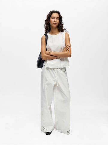 OBJECT Bluzka 'OBJMADIA' w kolorze biały