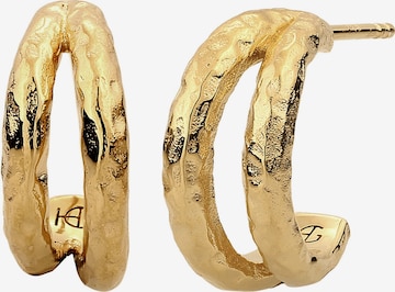 Boucles d'oreilles Haze&Glory en or : devant