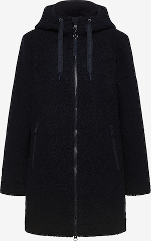 CECIL Between-Seasons Coat in Blue: front