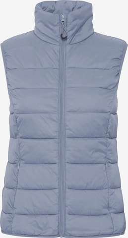 Oxmo Bodywarmer 'Bena' in Blauw: voorkant