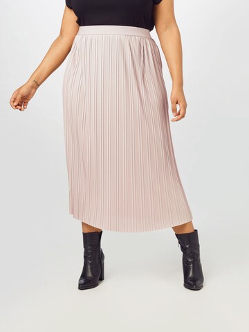 ABOUT YOU Curvy Skirt 'Talia' in Pink: front